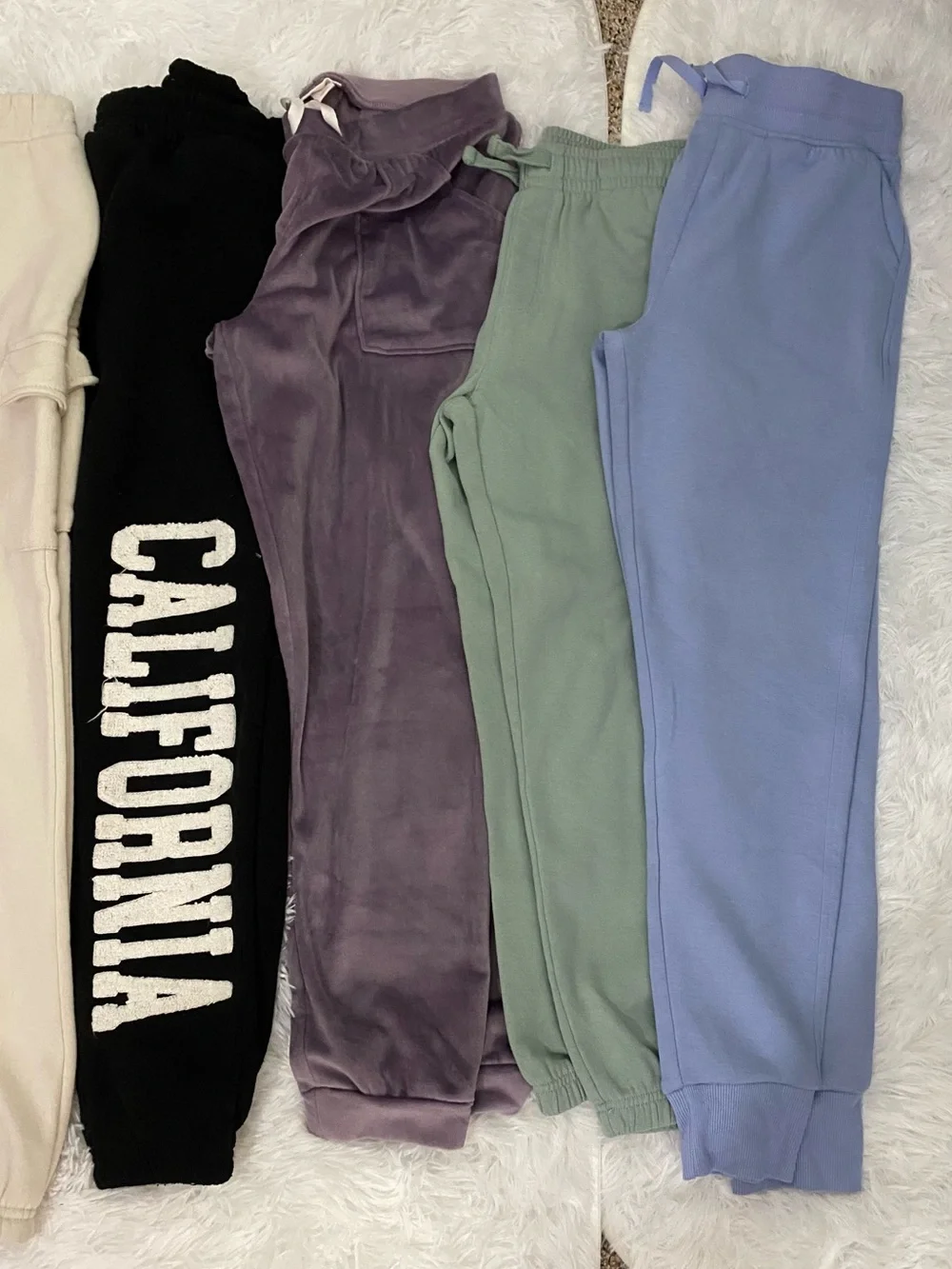 Lot of girls size 10/12 sweatpants